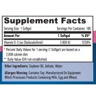 Haya Labs - Vitamin D-3 / 5000 IU / 100 Softgels